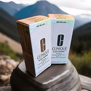 2X Deal Clinique Even Better Makeup SPF15 -WN 48 (MF) Oat 1 oz Foundation